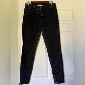 KanCan Black Acid Wash Skinny Jean